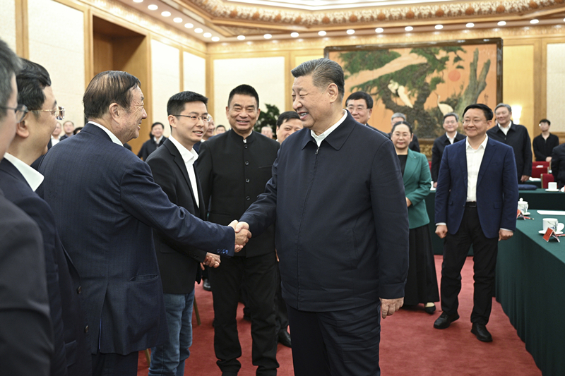 习近平会见科技业CEO 中国私企料获更大自由空间